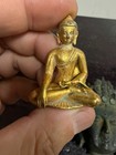 Two Antique/ Vtg. Chinese Export Bronze Buddha Sculptures — photo 8