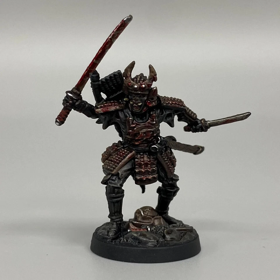 IRON MAIDEN SAMURAI EDDIE ZOMBICIDE/CTHULHU DEATH MAY DIE PAINTED MINIATURE - Image 3 of 4