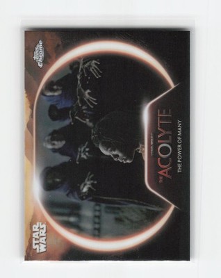 2025 Topps Chrome Star Wars #AC-7 The Power Of Many Acolyte