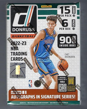 2022-23 Panini Donruss Basketball Factory Sealed 6 Pack Blaster Box 90 Cards