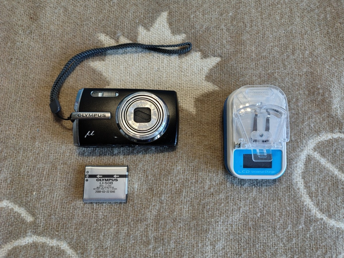 Olympus Stylus 1010 / µ (mju) 1010 10.1MP Digital Camera - Black