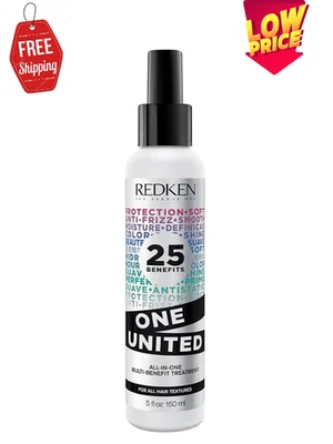 RED KEN REDKEN | One United | 25 Multi-Benefits Leave-In Conditioner and Treatment Spray