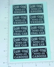 Cor Cor Toys Floor Train Sticker Set CC-004