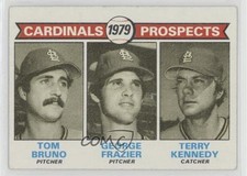 1979 Topps 1979 Prospects Tom Bruno George Frazier Terry Kennedy #724 4k8