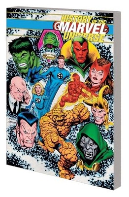 HISTORY OF THE MARVEL UNIVERSE - VERY GOOD