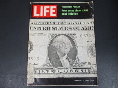 LIFE Magazine February 13 1970 INFLATION JACQUELINE BISSET VTG ISSUE