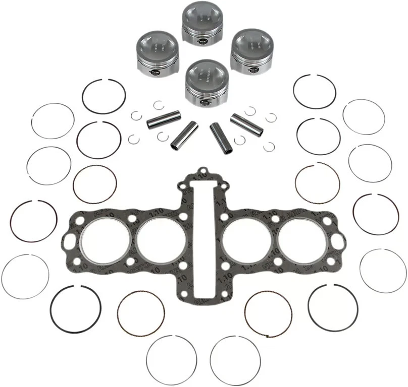 Kit de extremidade superior Wiseco - 3,00 mm tamanho grande para 61,00 mm, motocicleta de compressão 10,25:1 - Imagem 2 de 4