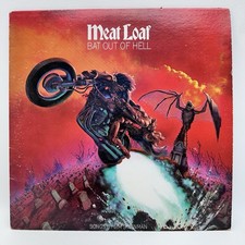 Meat Loaf 1977 Epic Cleveland Bat Out of Hell Vinyl Record LP AL34974 - Lyrics