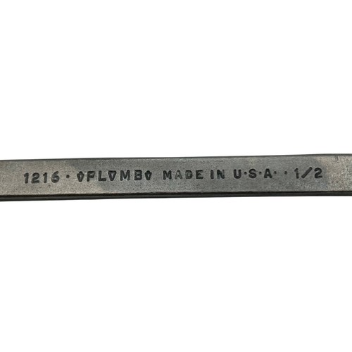 Vintage Plomb 1216 Combination Wrench 1/2" Plvmb Plumb 12 Point Made in USA - 第 2/7 張圖片