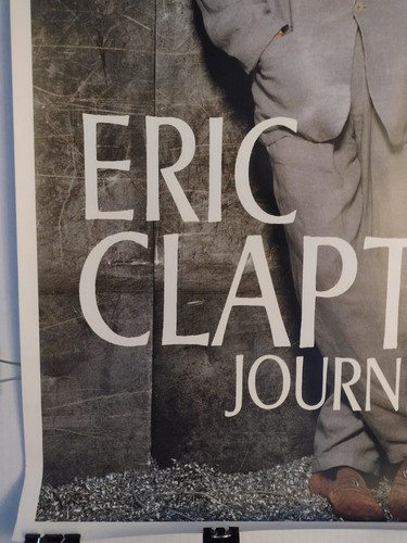 ERIC CLAPTON Journeyman Vintage Poster 1990 - Picture 4 of 5