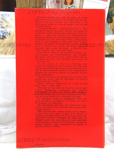MES MISSIONS FACE À L'ABWEHR, GILBERT GUILLAUME, ÉDITIONS PLON, 1971 - Picture 2 of 17