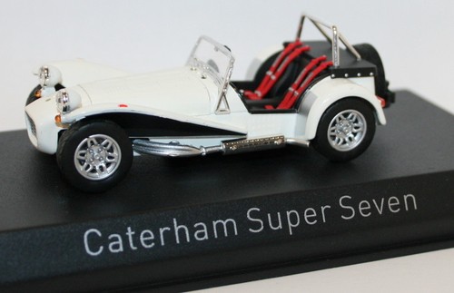 Norev 1/43 Scale Diecast 270212 - Caterham Super Seven 1983 Old English White - Foto 2 di 3