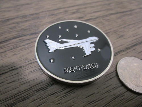 Centro Nacional de Operaciones Aerotransportadas Reloj Nocturno POTUS NAOC E-4B Moneda Desafío - Imagen 4 de 9