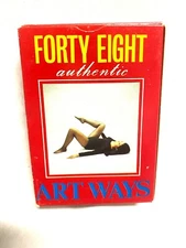 Vintage 1970's Sex Position Cards Japan 48 Authentic Art Ways