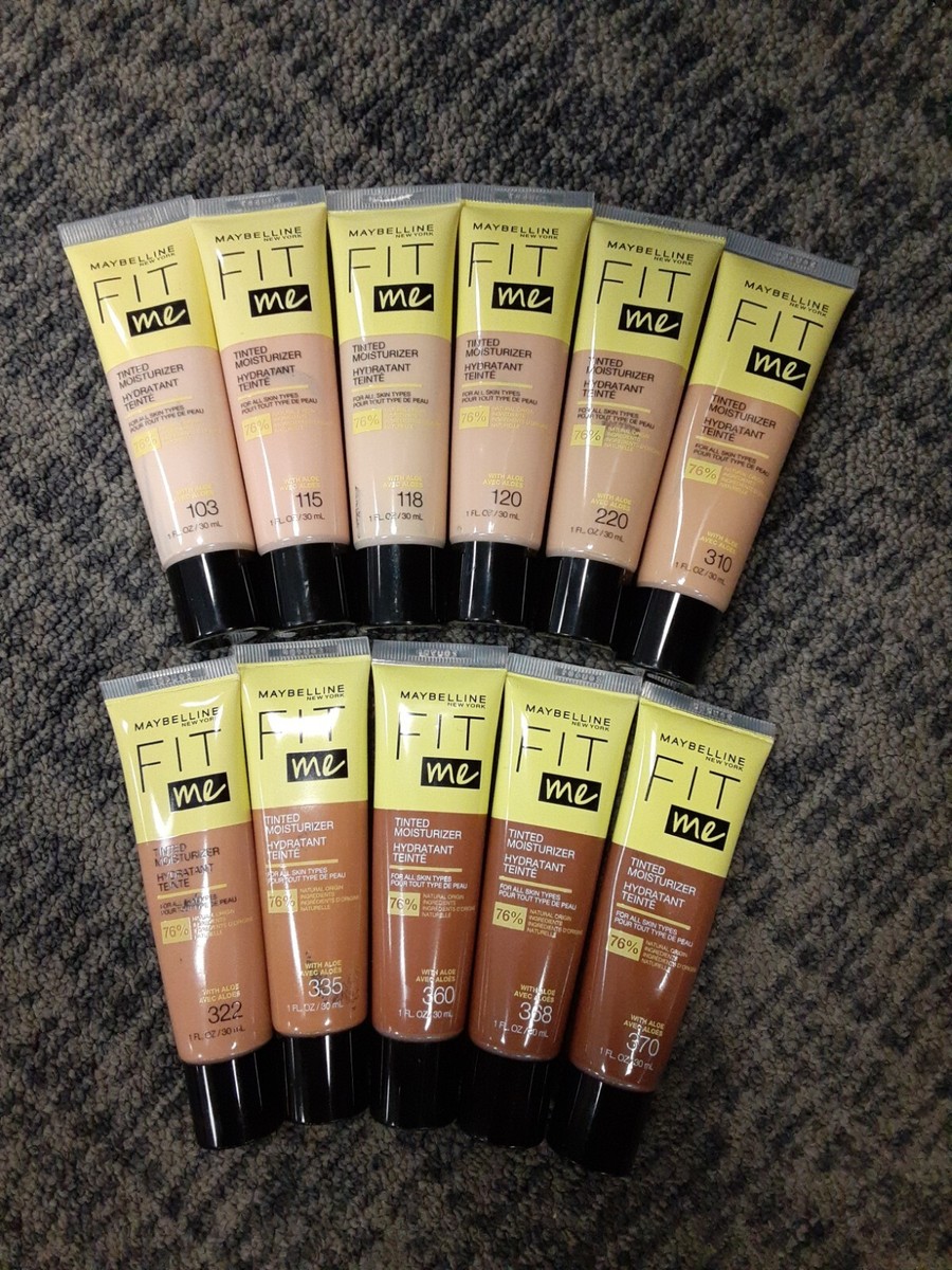 Maybelline Fit Me Getönter Feuchtigkeitsspender – 30 Ml, Farbe 115, Für Natürlichen Look