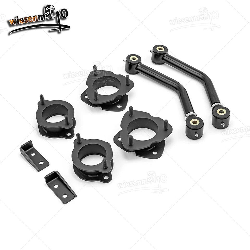 Fit 07-17 Jeep Compass Patriot MK HEAVY DUTY Front & Rear 2" Lift Kit+Alignment - Imagem 4 de 4