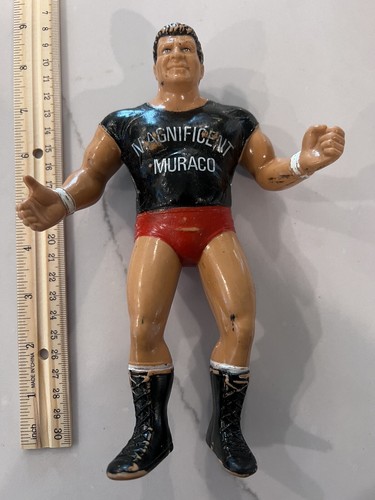 Magnificent DON MURACO 1985 LJN WWF WWE 8 inch Act...