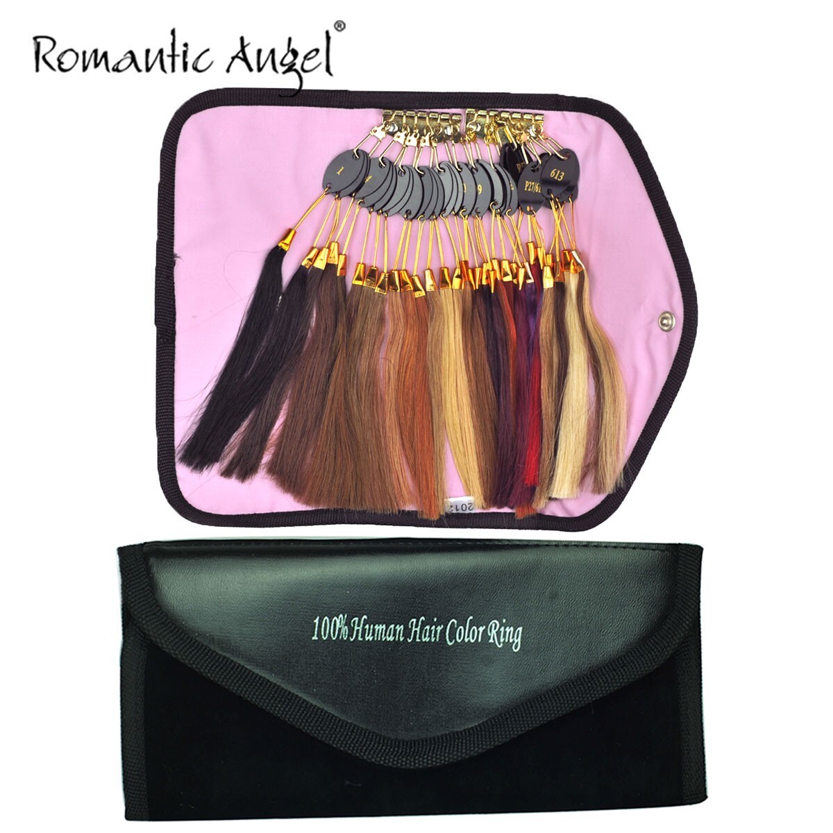 Remy Color Chart Fairy Remy Hair 100% Remy Human Hair Color Rings/