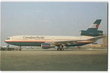 Postcard Airline CANADIAN PACIFIC McDouglas DC-10-30 C-FCRE AUC1.
