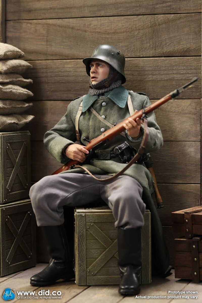 Ready! New DID D11014 1/6 WWI German Army Paul Baumer Action Ready! New DID D11014 1/6 WWI German Army Paul Baumer Action