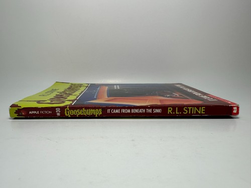 8th Print #30 It Came From Beneath the Sink Goosebumps Book RL Stine YA Horror - Imagen 24 de 24