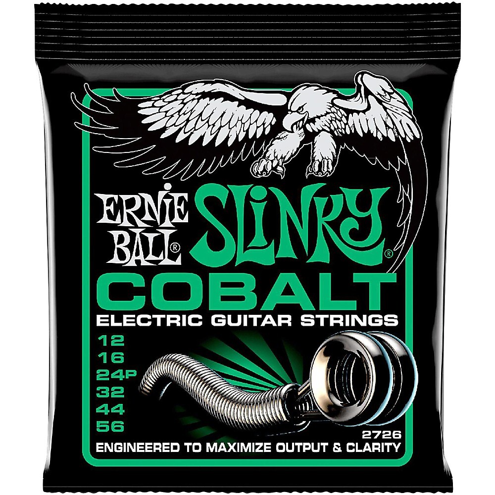 Ernie Ball 2726 Cobalt Не имеет даже обтягивающих струн для электрогитары