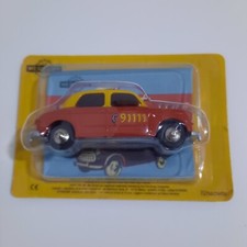 Modellino Statico Fiat 1100 Nuova 91111 Tax Magazine Model Auto Rosso Scala 1:43