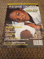 Performing Songwriter Mag Sep/Oct 2002 -- India.Arie (on cover), Jackson Browne 