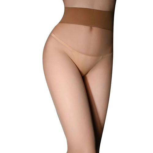 Women~Ultra Thin Pantyhose Seamless Crotch High Waist 0 Denier Pantyhose Sheer - Picture 34 of 58
