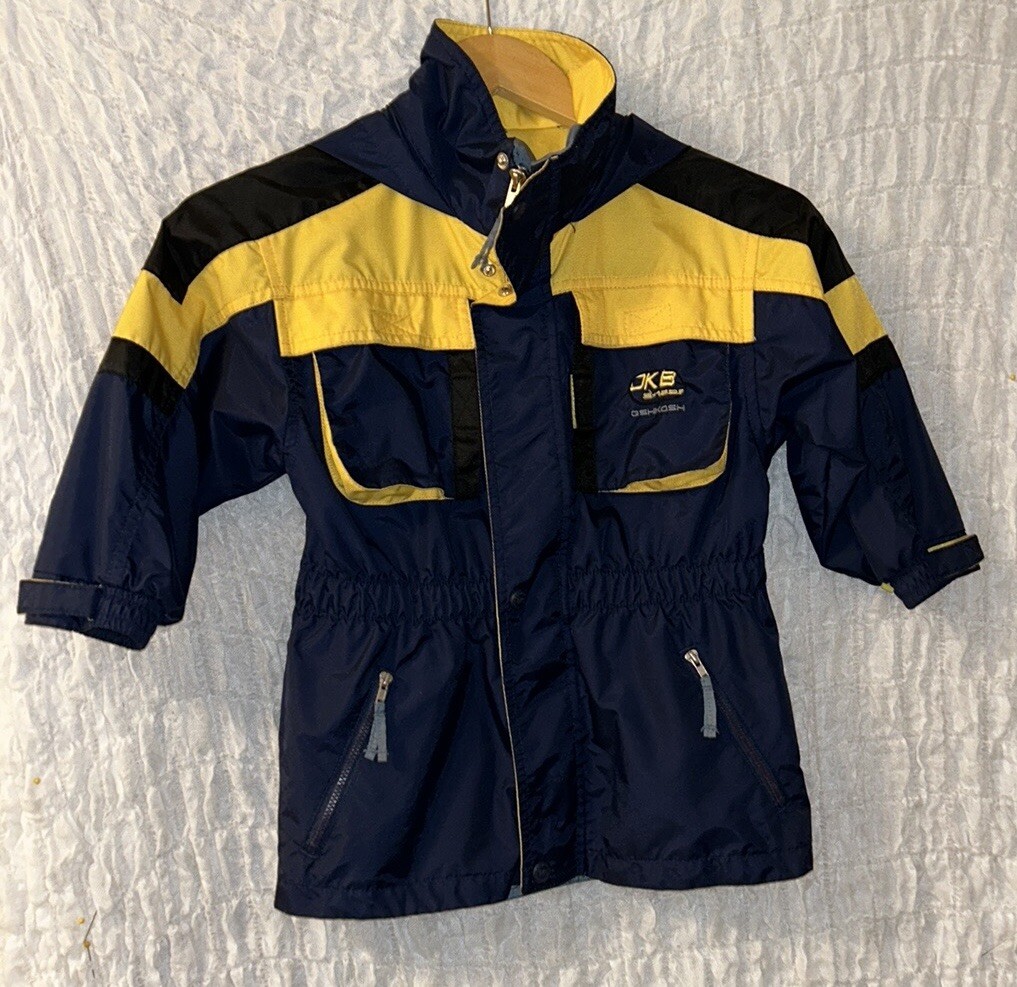 OSHKOSH: Hooded Jacket, Multiple Pockets, Zipper & Snap Closure
