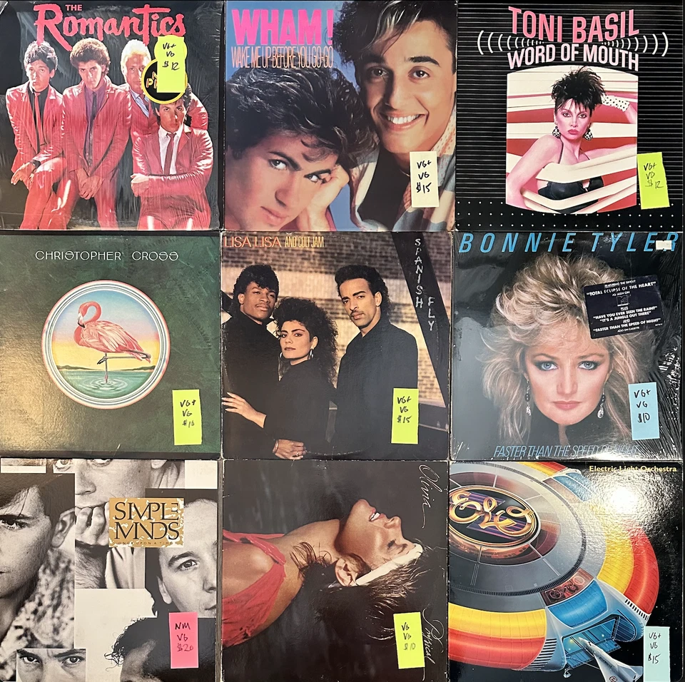 You pick - 70's & 80's Rock/Pop Vinyl Records LP - Madonna, Whitney, Billy Idol - Image 2 of 4