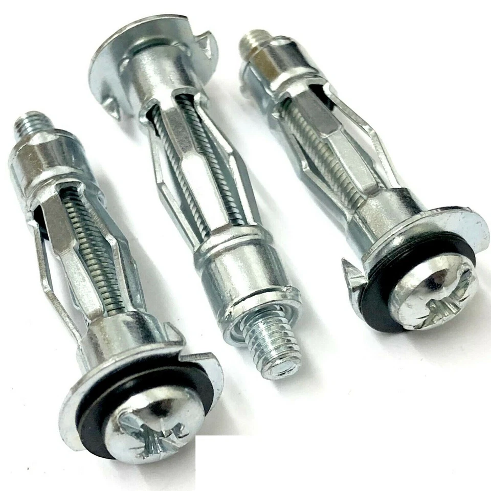 DT-BARGAIN METAL HEAVY DUTY PLASTERBOARD CAVITY WALL ANCHORS, BROLLY PLUG FIXINGS TOOLS