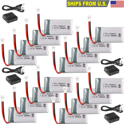 5-in-1 USB Charger For Hubsan, WLtoys, MJX, Syma Drones - Charges Multiple LiPo Batteries (UK)