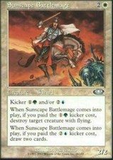 Sunscape Battlemage - Planeshift - MTG