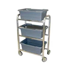 Prairie View Industries LUGCT3 Aluminum Food Service Cart