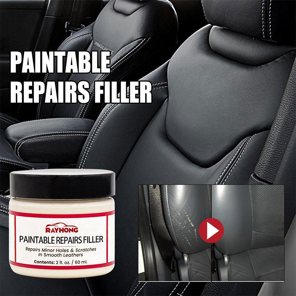 LEATHER FILLER FOR Filling or RepaiRings Holes Tears Cracks, Leather Filler