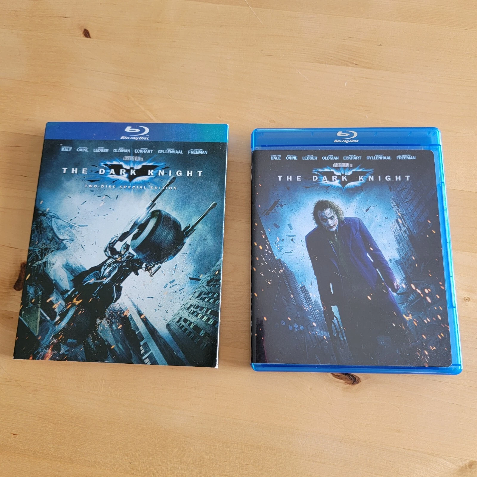The Dark Knight (Blu-ray Disc, 2008, 3-Disc Set)