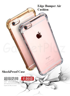 Drop Shock Proof TPU Clear Back Bumper Case Cover For Samsung Galaxy S7 Edge