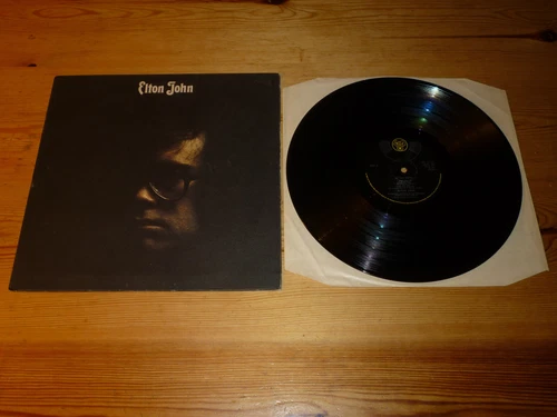 ELTON JOHN SELF-TITLED DEBUT VINYL G/F ALBUM RECORD 1st PRESS TEXTURED 1970 EX