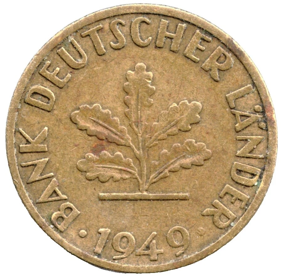 1949 Year German Coins