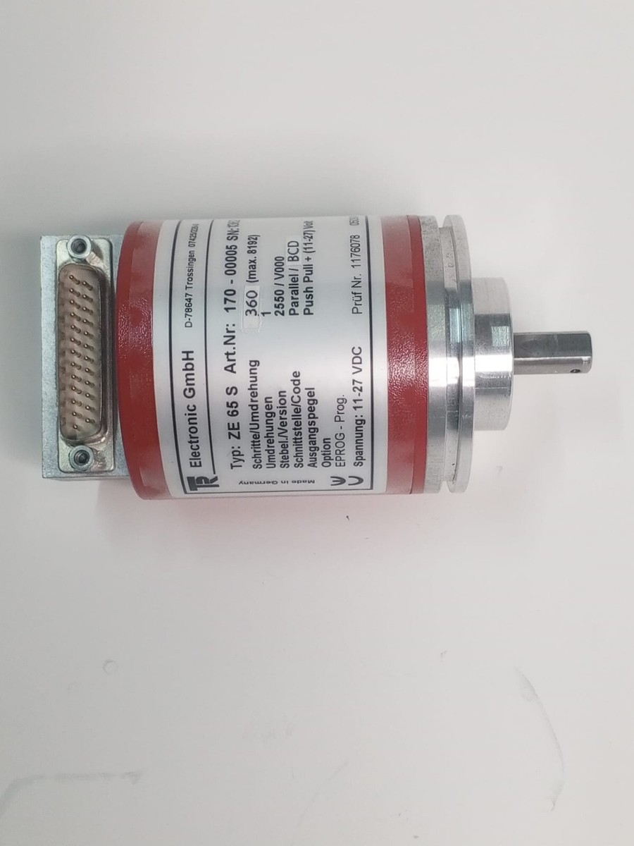 Tr Electronic ZE-65-S 170-00029 Rotary Encoder 11-27v-dc | eBay Tr Electronic ZE-65-S 170-00029 Rotary Encoder 11-27v-dc | eBay