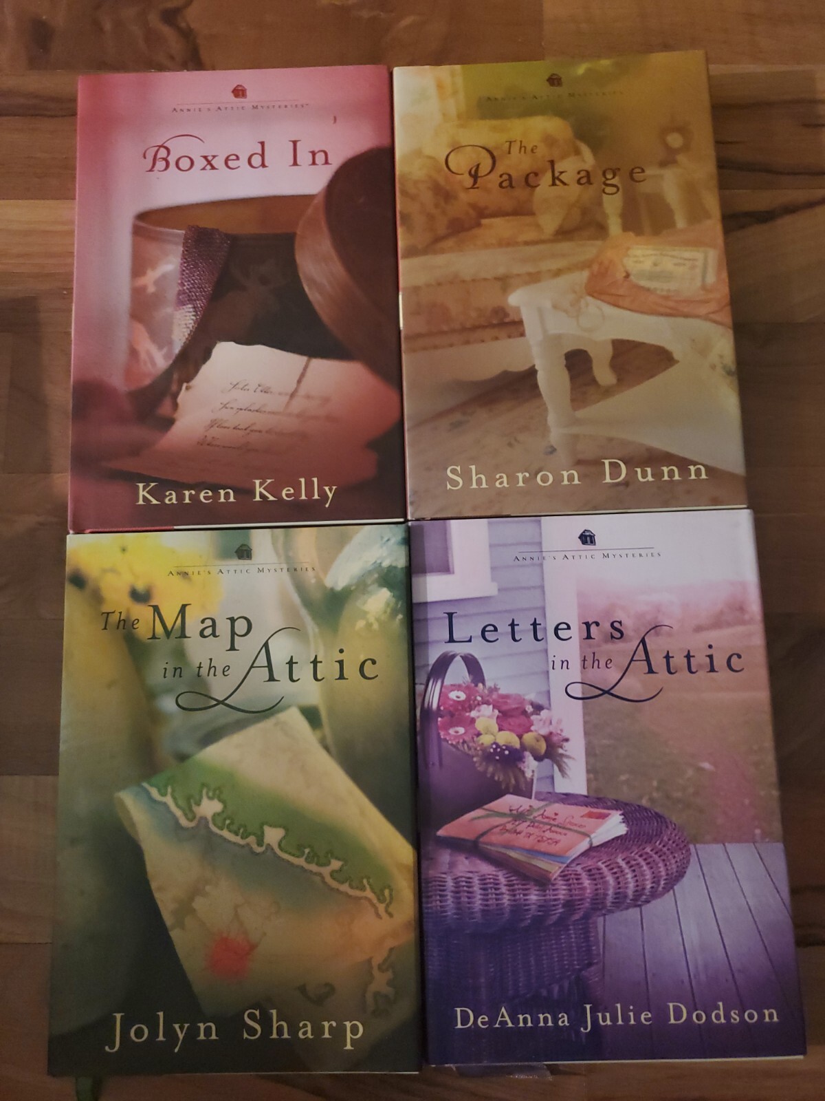 Annie's Attic Mysteries lot of 10 Hardcover Books Attic Sonata Mystery