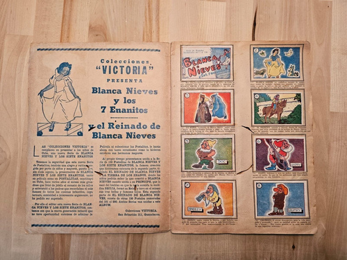 1947 ALBUM Buch Kuba Kubanisch Schneewittchen 7 Zwerge selten 200 Karten komplett - Bild 6 von 6