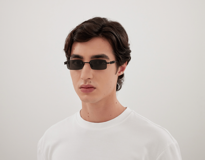 NEW GUCCI SUNGLASSES SILVER UNISEX EYEWEAR GUCCI GG1808S 004 Gucci GG1808S 004 - Sunglasses for Man – LookerOnline main image 3