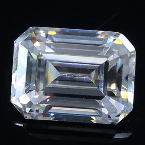 Diamant Naturel Coussin 1,40 Ct - Couleur D, Pureté VVS1 - Taille 6,5 X 6,5 Mm - Neuf Sans Emballage
