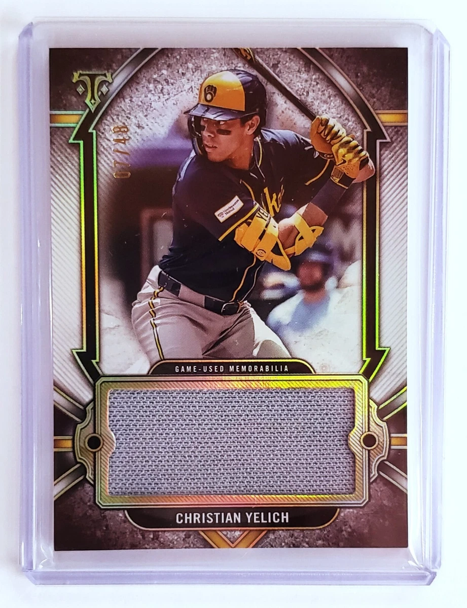 2024 Topps Triple Threads - Christian Yelich #SJR-CY for sale | eBay