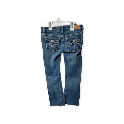 Levi’s Boot Cut Jeans Denim Girls Size 8r Levi Strauss - Picture 2 of 3