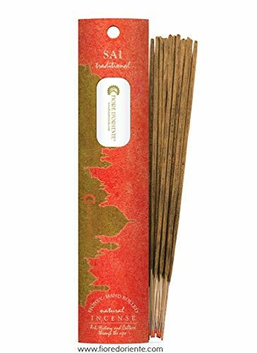 Sai Traditional Incense 10 Sticks 20gr - 100% Natural - Fiore D'Oriente (i8l)
