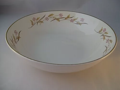 Universal Potteries Ballerina Harvest Round Vegetable Serving Bowl USA Vintage