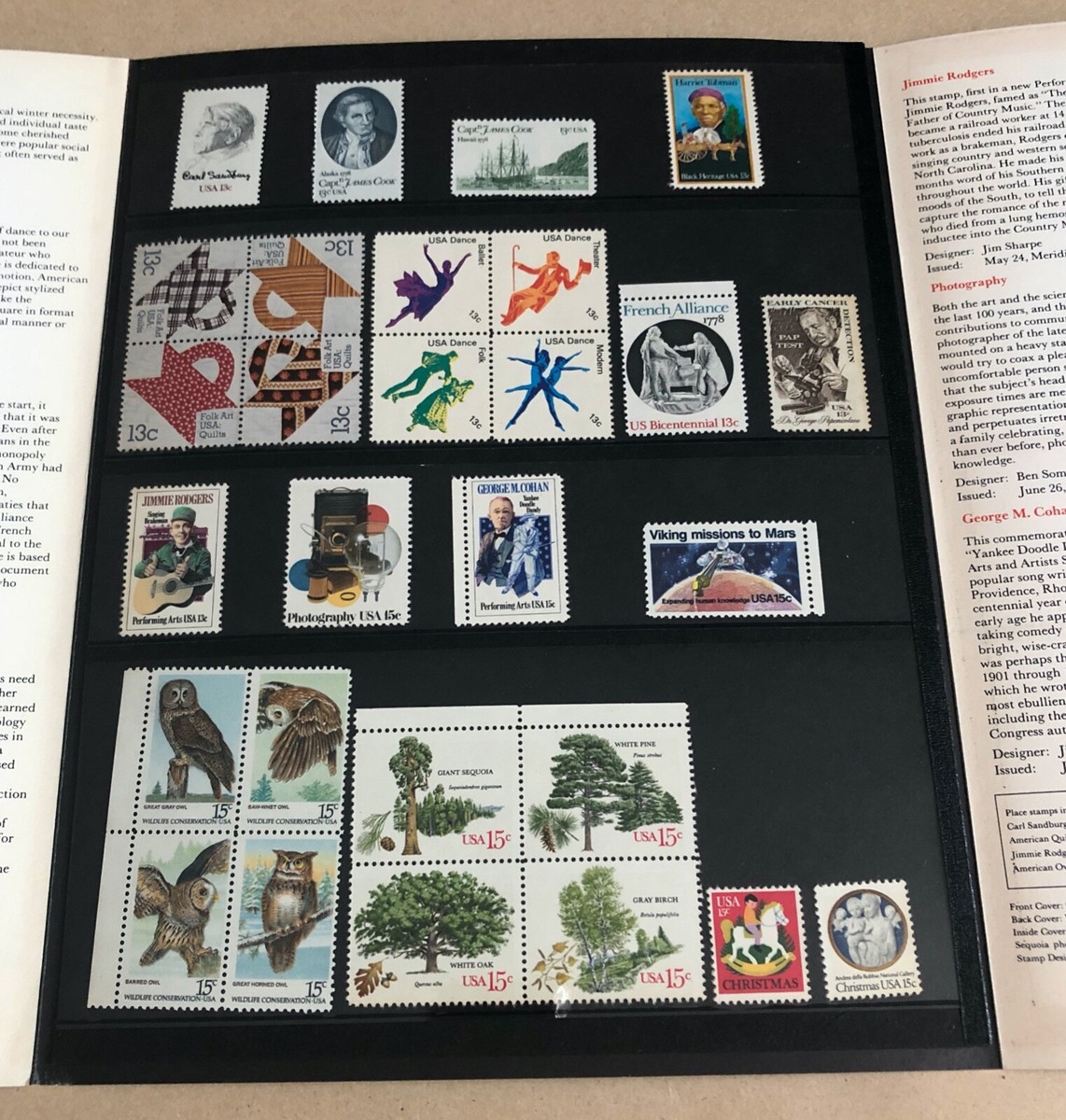 1978年 ミントセット 切手 USPS The Mint Set 1978 Mint Set United States Postal Service Stamps | eBay